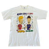 Vintage Beavis & Butthead Mardi Gras T-shirt