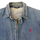 Vintage Polo Ralph Lauren Denim Harrington Jacket