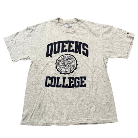 Vintage Queens College Champion T-shirt