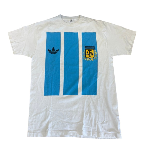 Vintage Adidas Argentina Maradona Trefoil T-shirt