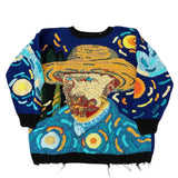 Vintage Van Gogh Starry Night Sweater