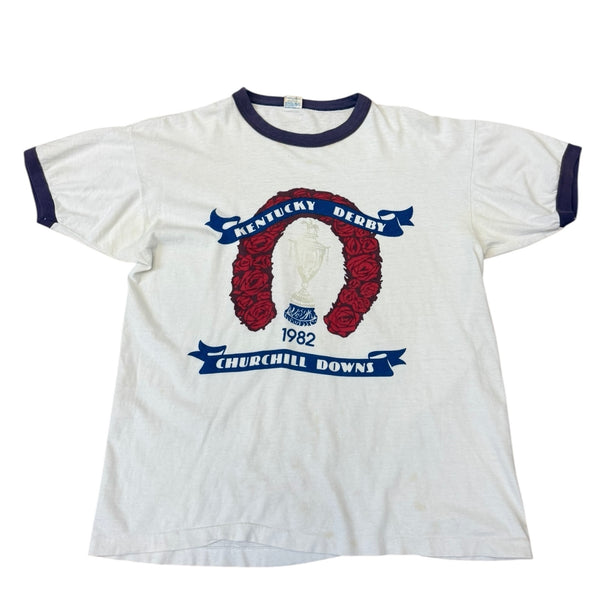 Vintage Kentucky Derby 1982 Ringer T-shirt