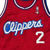Vintage Pooh Richardson LA Clippers Champion Jersey