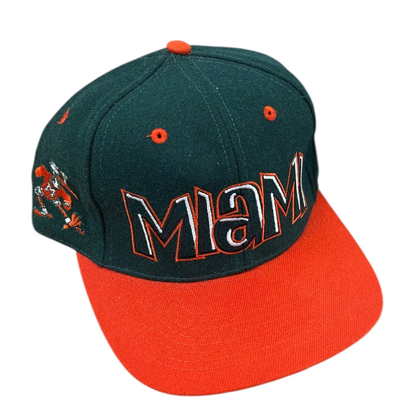 Vintage Miami Hurricanes Fitted Hat