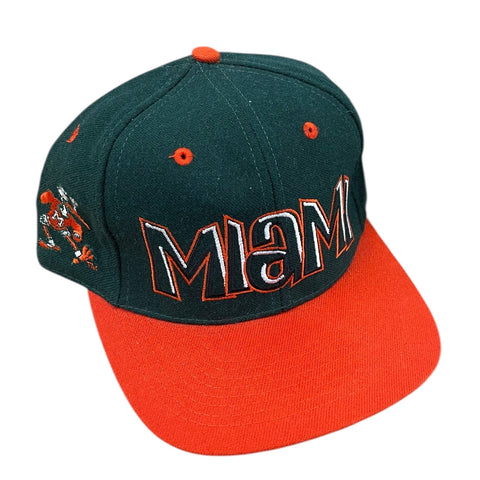 Vintage Miami Hurricanes Fitted Hat