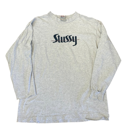 Vintage Stussy Long Sleeve T-shirt (Flaws)
