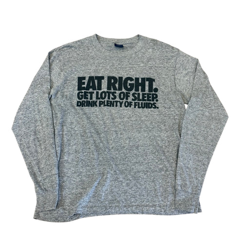 Vintage Nike Eat Right Long Sleeve T-shirt