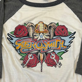 Vintage Aerosmith 1987 Tour Raglan T-shirt