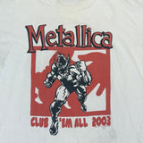 Vintage Metallica Club Em’ All T-shirt