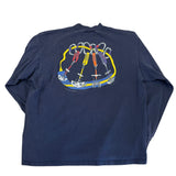 Vintage REI Rock Climbing Mock Neck T-shirt