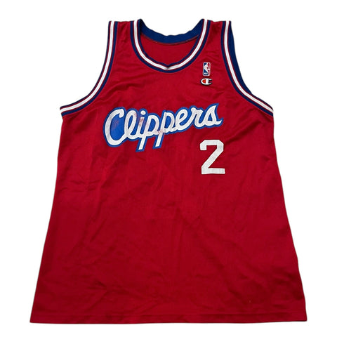 Vintage Pooh Richardson LA Clippers Champion Jersey