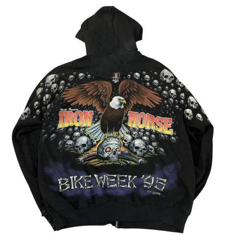 Vintage Iron Horse Saloon Bike Week Hoodie