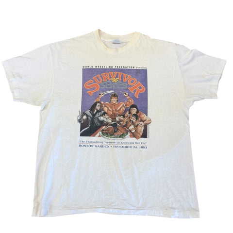 Vintage WWF Survivor Series 1993 T-shirt