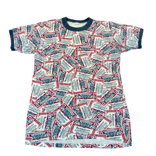 Vintage Budweiser Ringer T-shirt