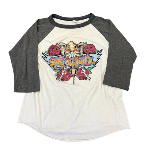 Vintage Aerosmith 1987 Tour Raglan T-shirt