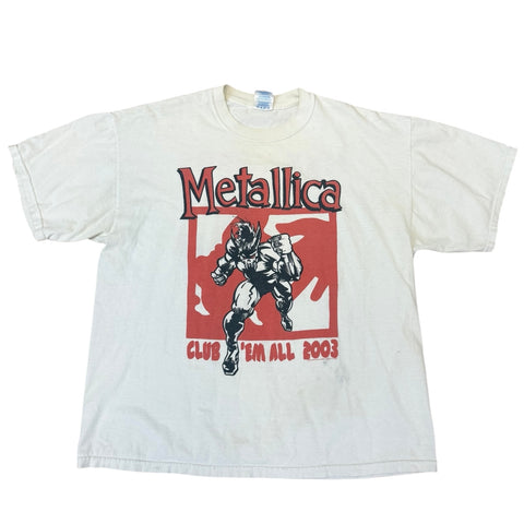 Vintage Metallica Club Em’ All T-shirt