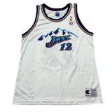 Vintage John Stockton Jazz Champion Jersey