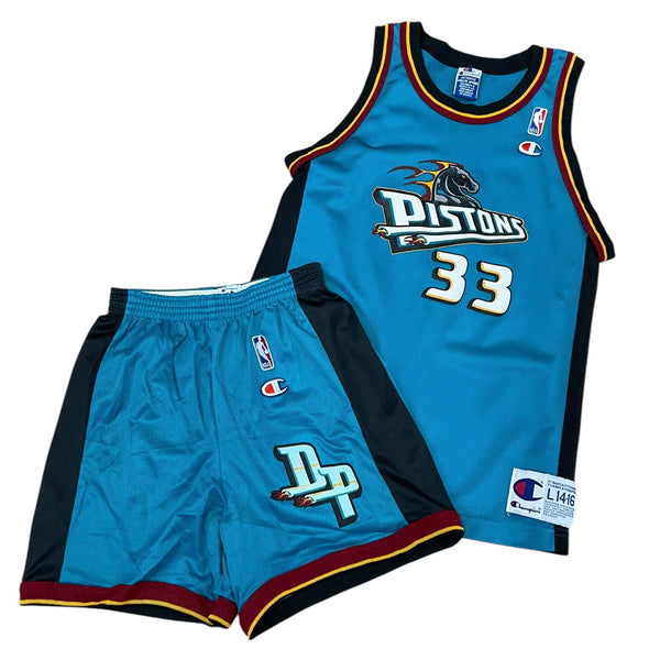 Vintage Detroit Pistons Grant Hill Champion Set (YOUTH)
