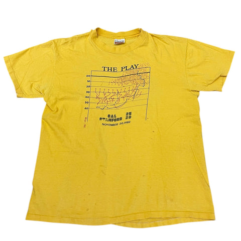 Vintage Cal vs Stanford “The Play” 1982 T-shirt