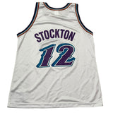 Vintage John Stockton Jazz Champion Jersey
