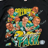 Vintage Green Bay Packers Caricature T-shirt