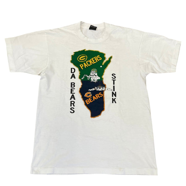 Vintage Packers Da Bears Stink T-shirt