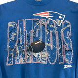 Vintage New England Patriots Zubaz Sweatshirt