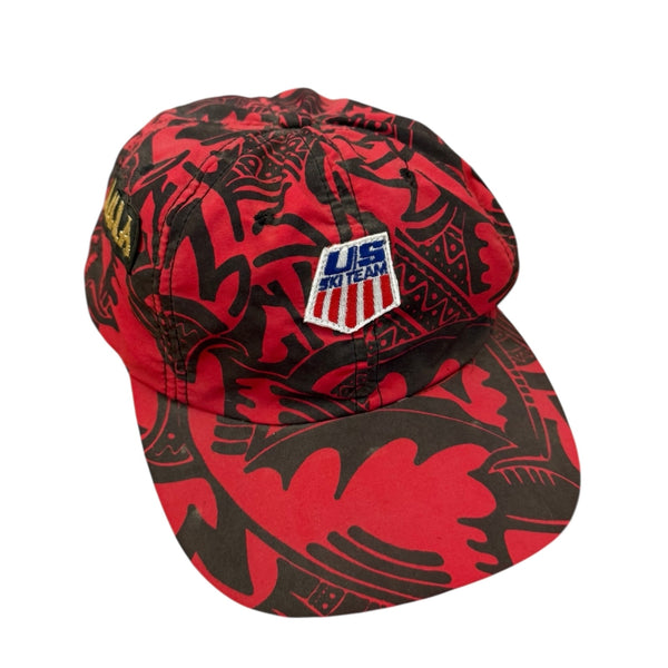 Vintage US Ski Team Bula Snapback Hat