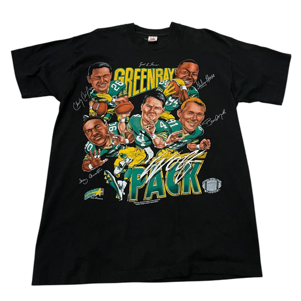 Vintage Green Bay Packers Caricature T-shirt