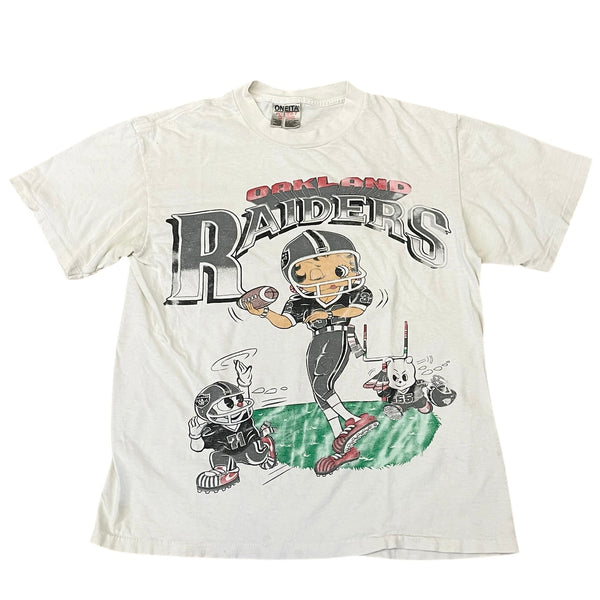 Vintage Betty Boop Oakland Raiders T-shirt