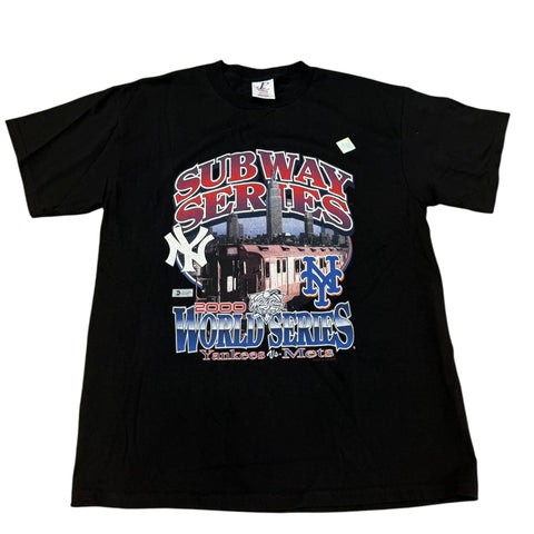 Vintage Yankees vs Mets Subway Series T-shirt