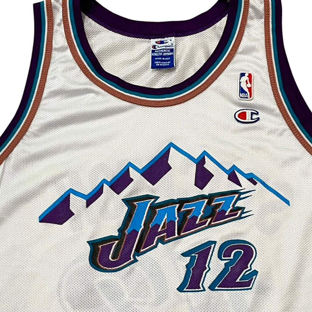 Vintage John Stockton Jazz Champion Jersey For All To Envy