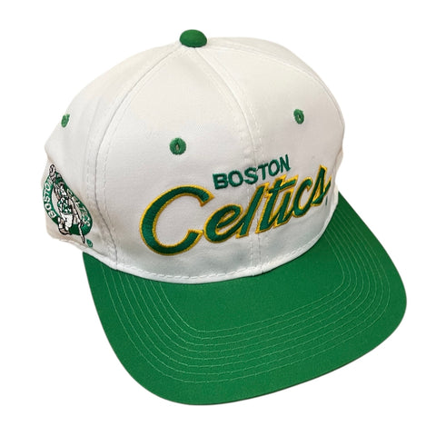 Vintage Boston Celtics Script SnapBack