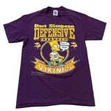 Vintage Bart Simpson Minnesota Vikings T-shirt