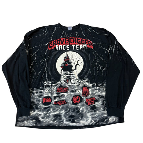 Vintage Grave Digger Long Sleeve T-shirt