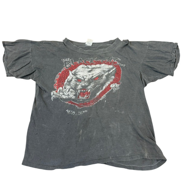 Vintage The Black Cat Lounge Austin TX T-shirt