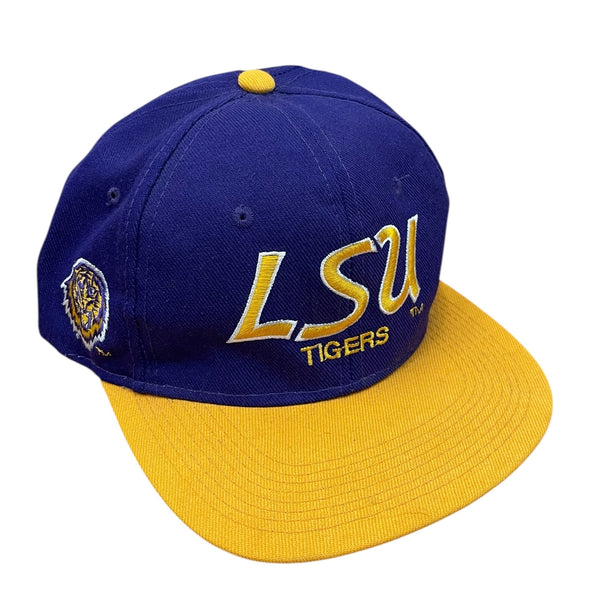 Vintage LSU Script SnapBack Hat