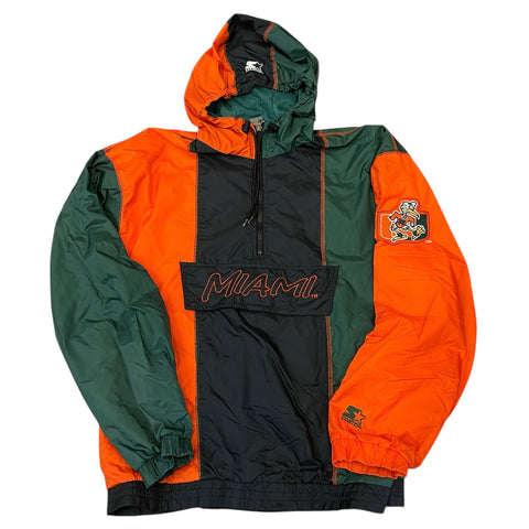 Vintage Miami Hurricanes Starter Windbreaker