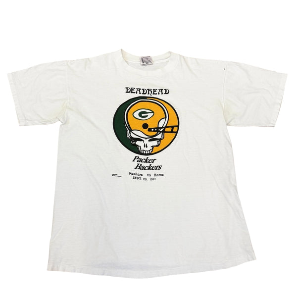 Vintage Green Bay Packers Grateful Dead T-shirt