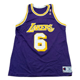 Vintage Eddie Jones Lakers Champion Jersey