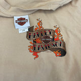 Vintage Harley Davidson Long Sleeve Tattoo T-shirt
