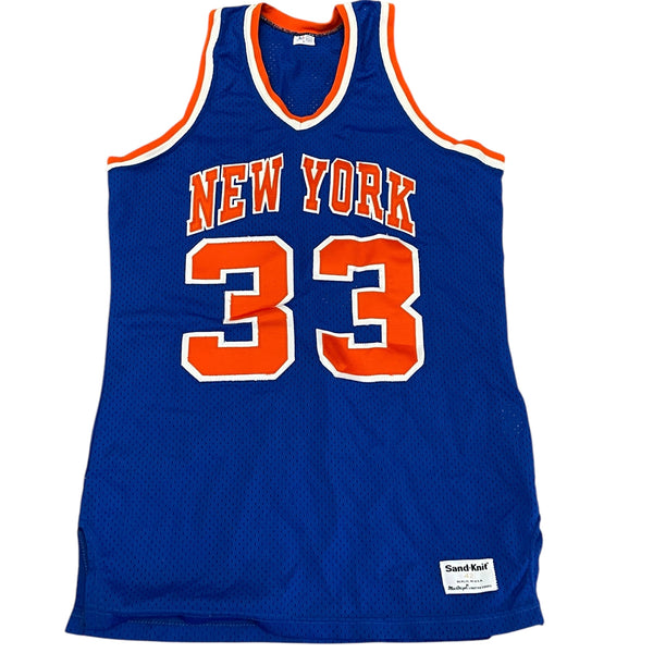 Vintage Patrick Ewing Knicks Sand Knit Jersey