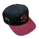 Vintage Stussy Capz SnapBack Hat