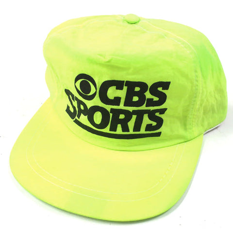 Vintage CBS Sports Neon Snapback Hat