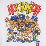 Vintage LA Dodgers Hot Hot Hot Caricature T-shirt