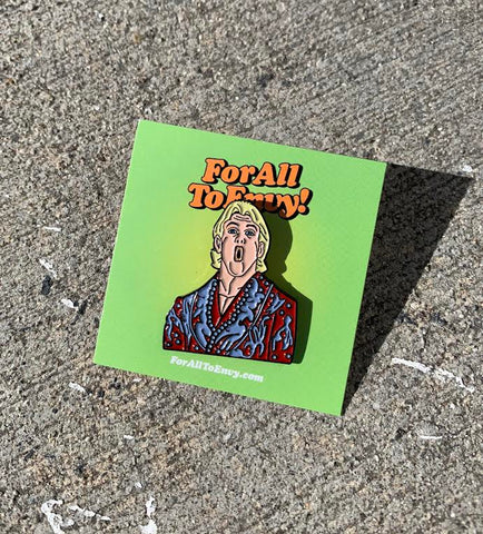 For All To Envy "Wooo!" Lapel Pin