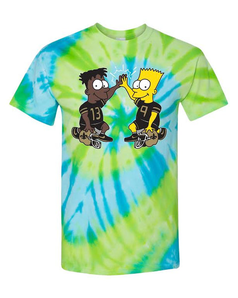 For All To Envy "Dynamic Duo!" Tie Dye T-Shirt