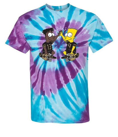 For All To Envy "Dynamic Duo!" Tie Dye T-Shirt