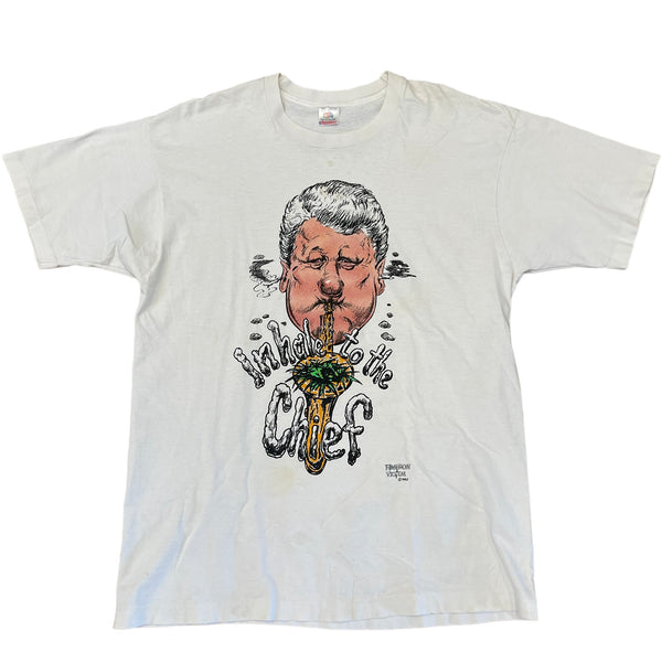 Vintage Bill Clinton Inhale to the Chief T-shirt
