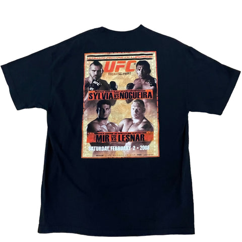 Vintage UFC 81 Mir vs Lesnar T-shirt